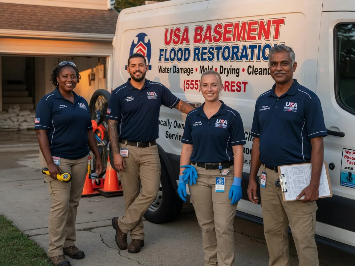 Basement Flood Cleanup company in Austin, IN
