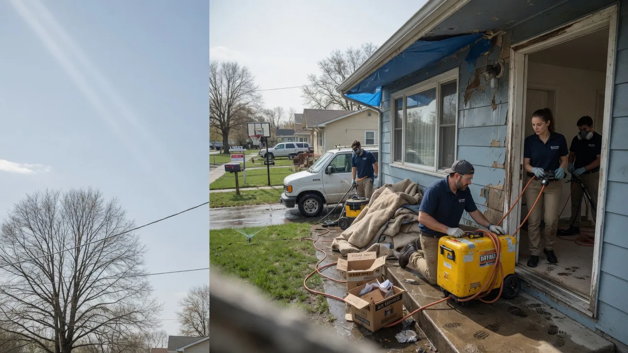 Basement Flood Cleanup in Austin, IN near me